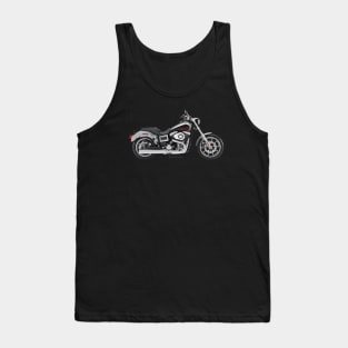 Harley-Davidson Dyna Low Rider silver, s Tank Top